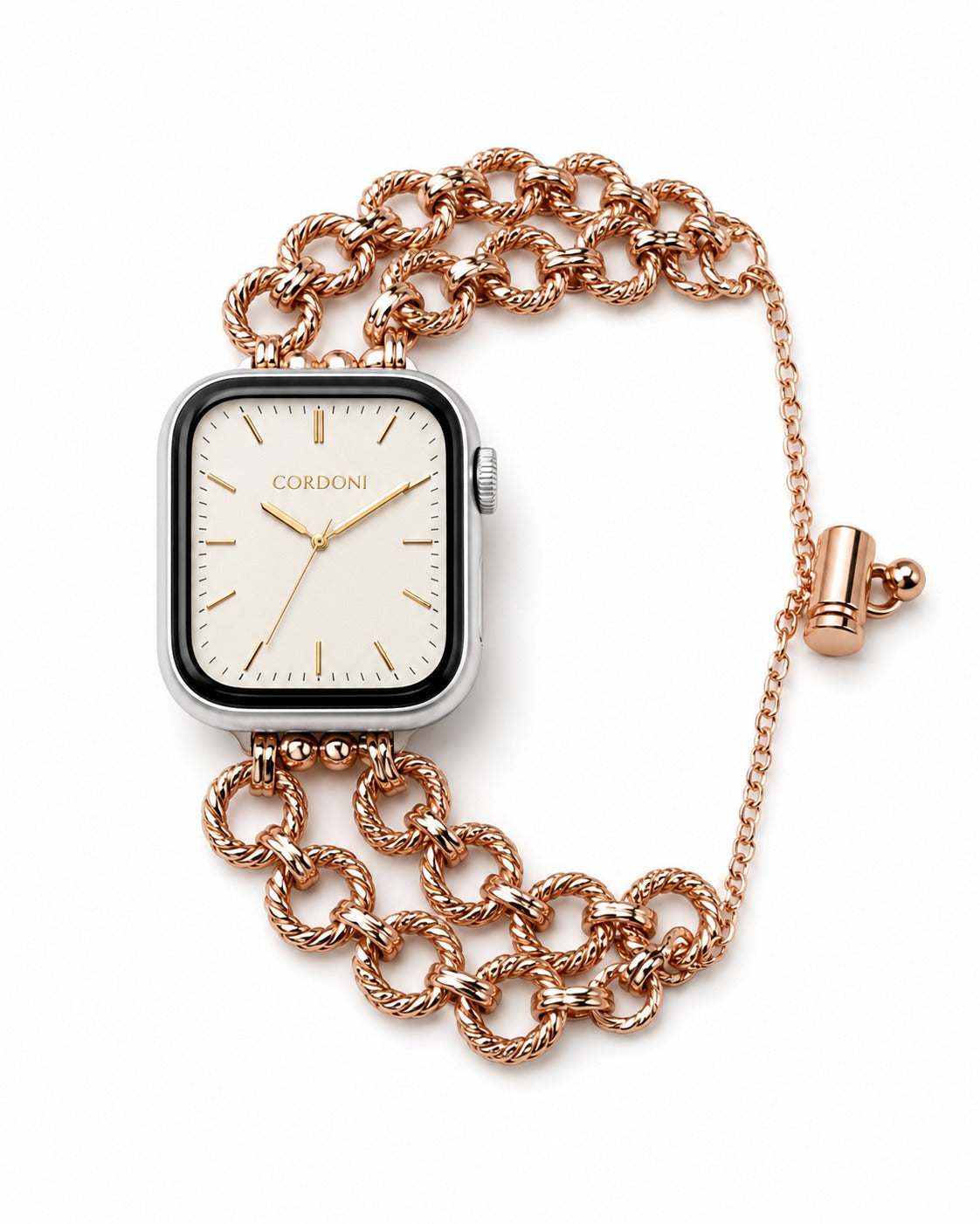 Ravello Twist Apple Watch Kordon - Rose Gold