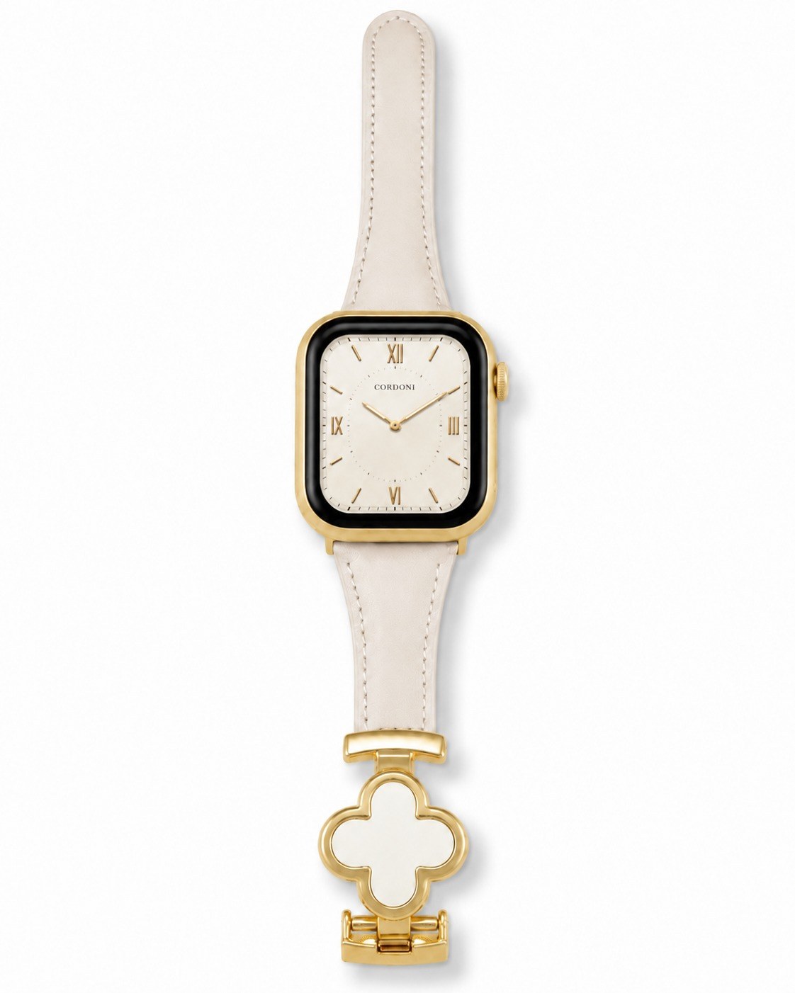 Siena Clover Apple Watch Kordon - Beige