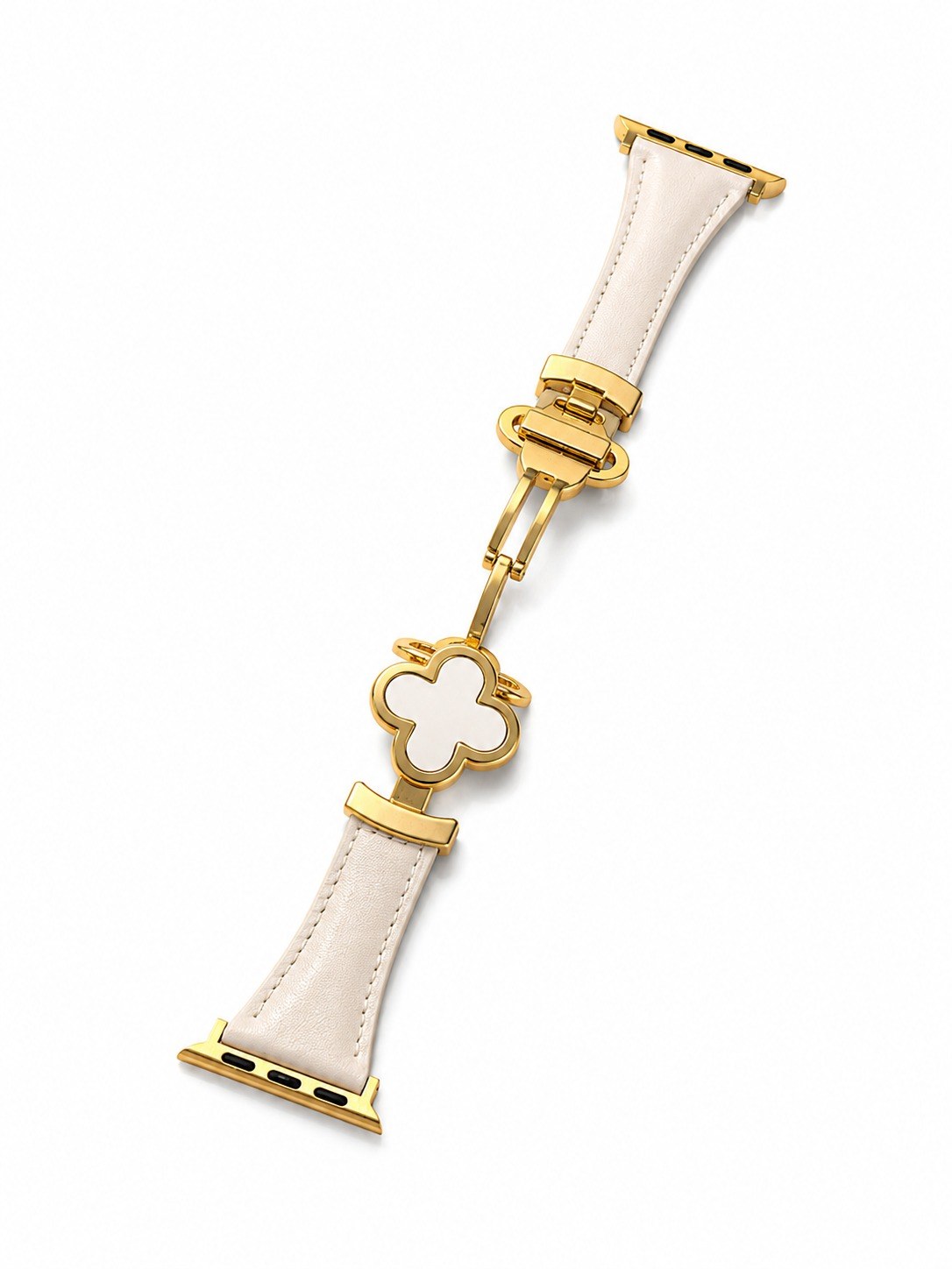 Siena Clover Apple Watch Kordon - Beige