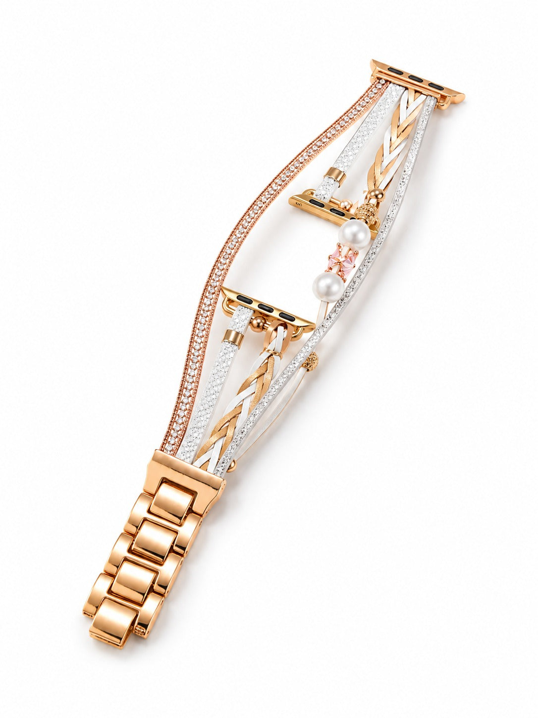 Venezia Twist Apple Watch Kordon - Gold