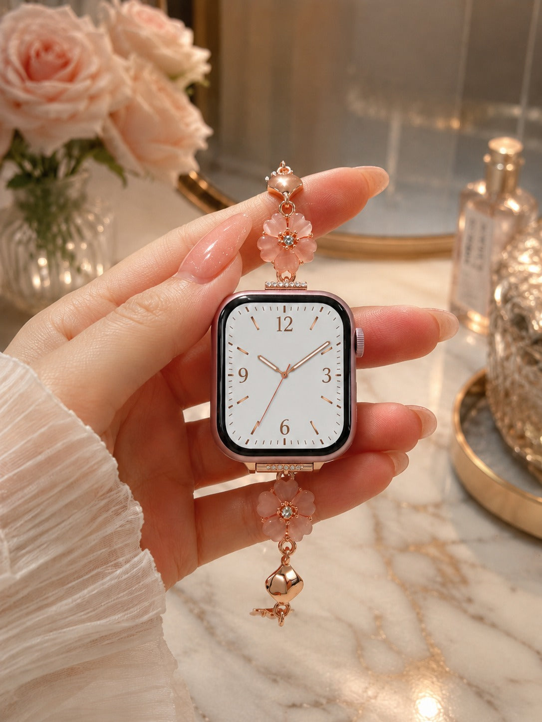 Capri Blossom Apple Watch Kordon - Rose Gold