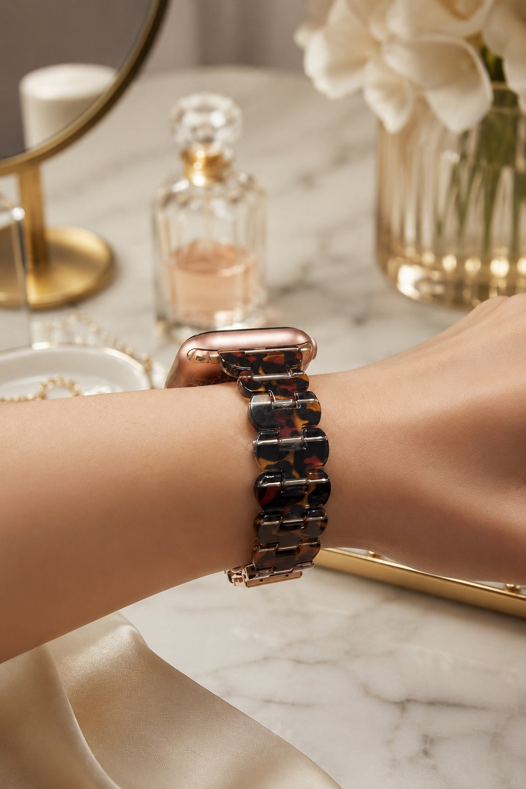 Murano Apple Watch Kordon - Tortoise
