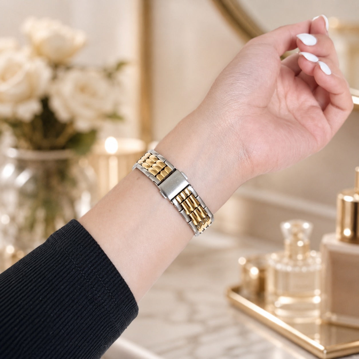 Parma Apple Watch Kordon - Gold