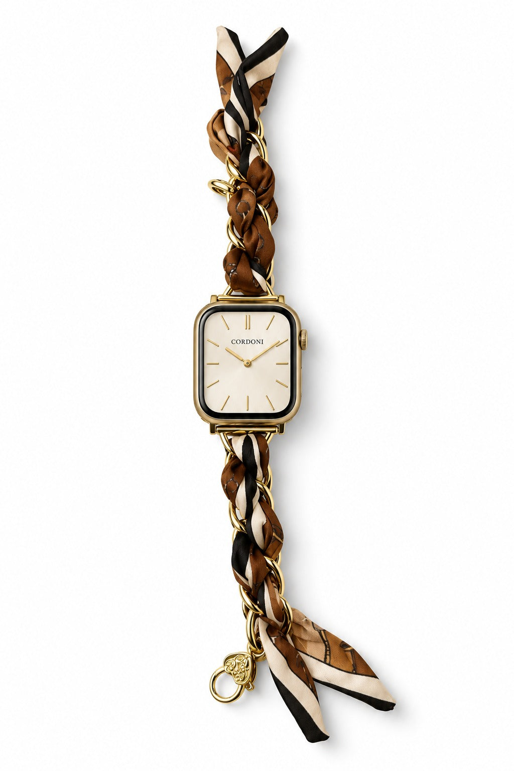 Amalfi Silk Apple Watch Kordon - Brown