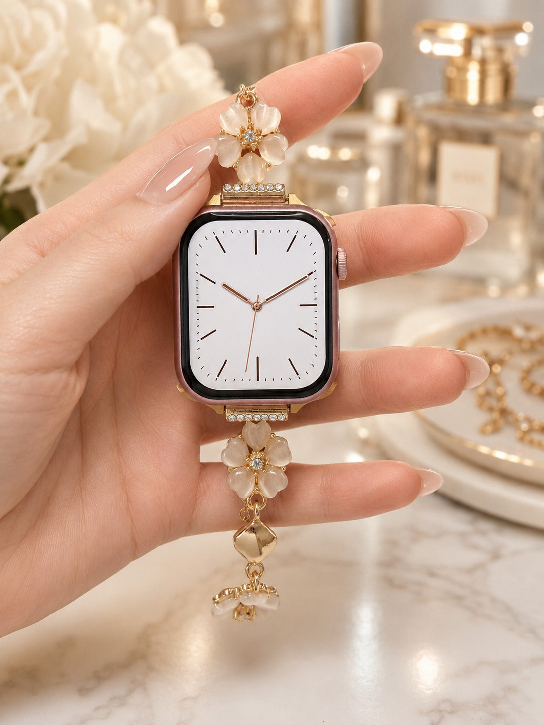 Capri Blossom Apple Watch Kordon - Gold