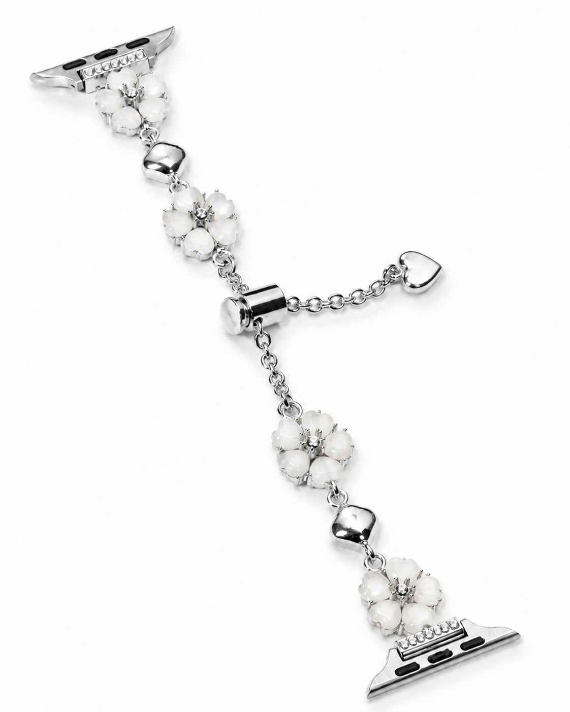 Capri Blossom Apple Watch Kordon - Silver