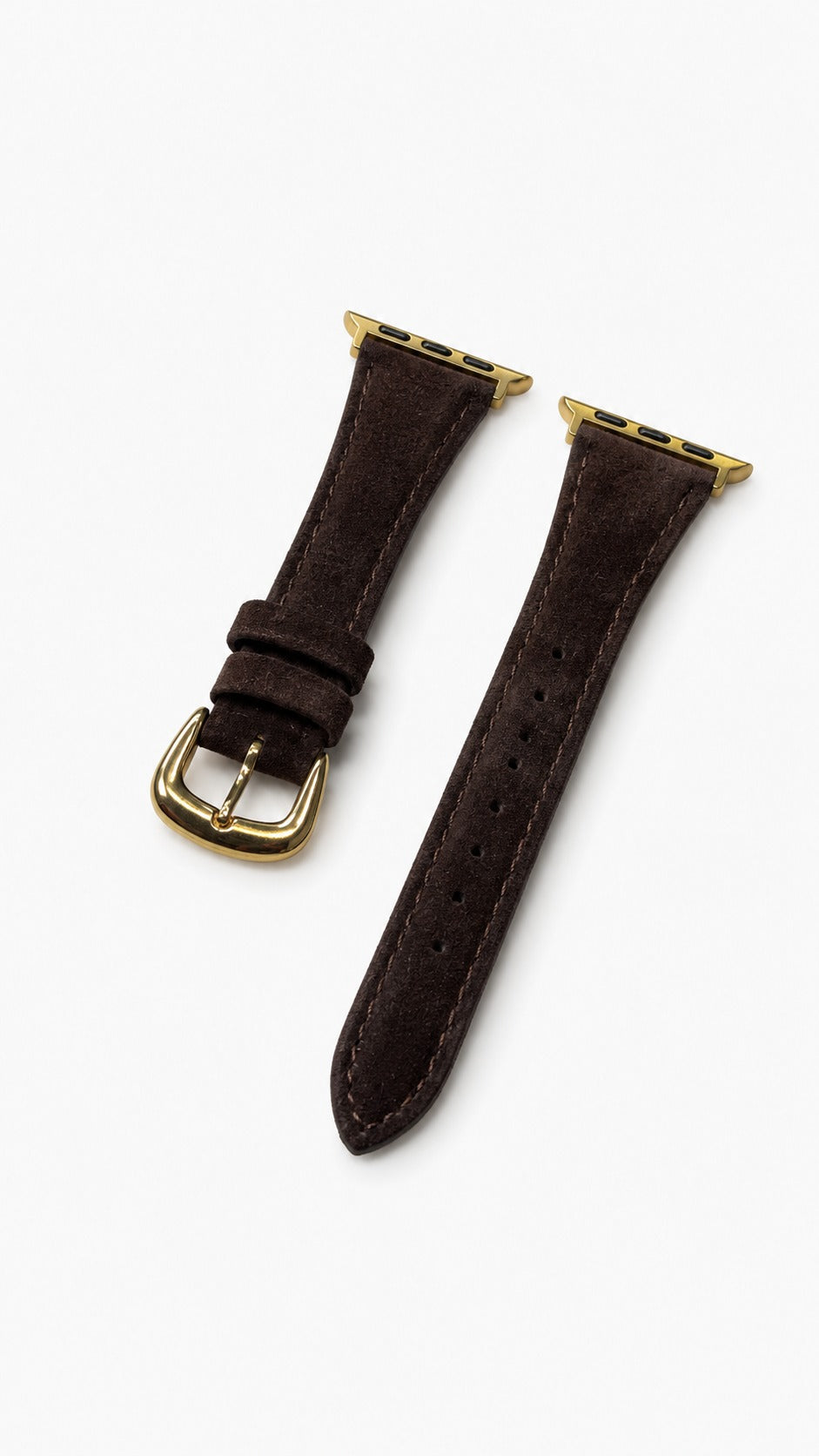 Toscana Suede Apple Watch Kordon - Brown