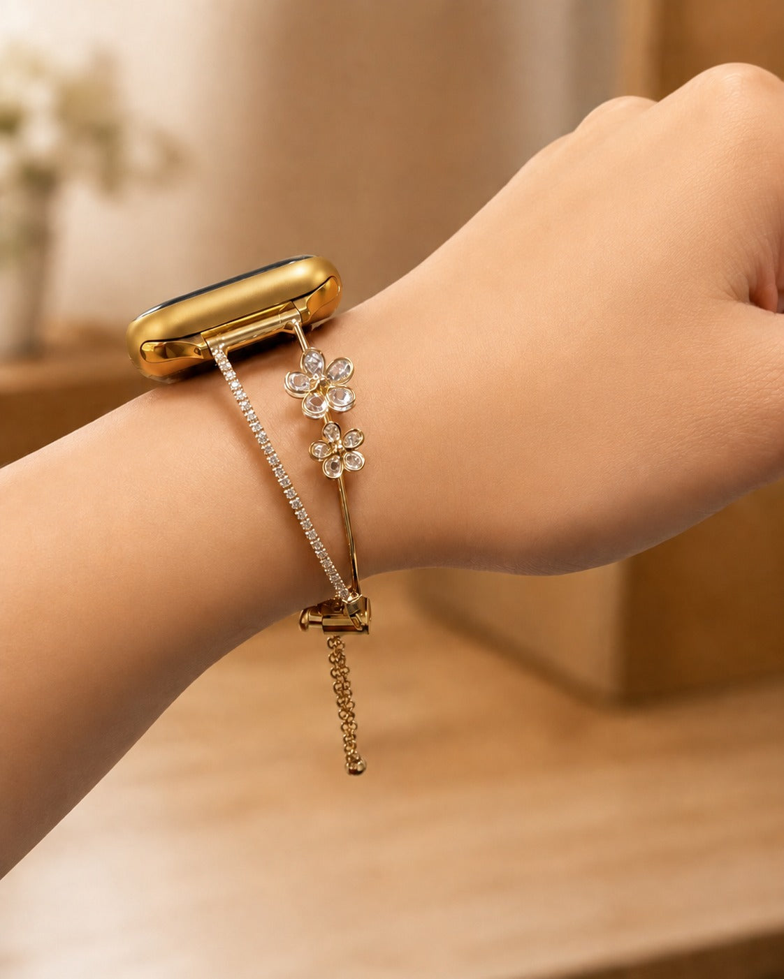 Firenze Apple Watch Kordon - Gold