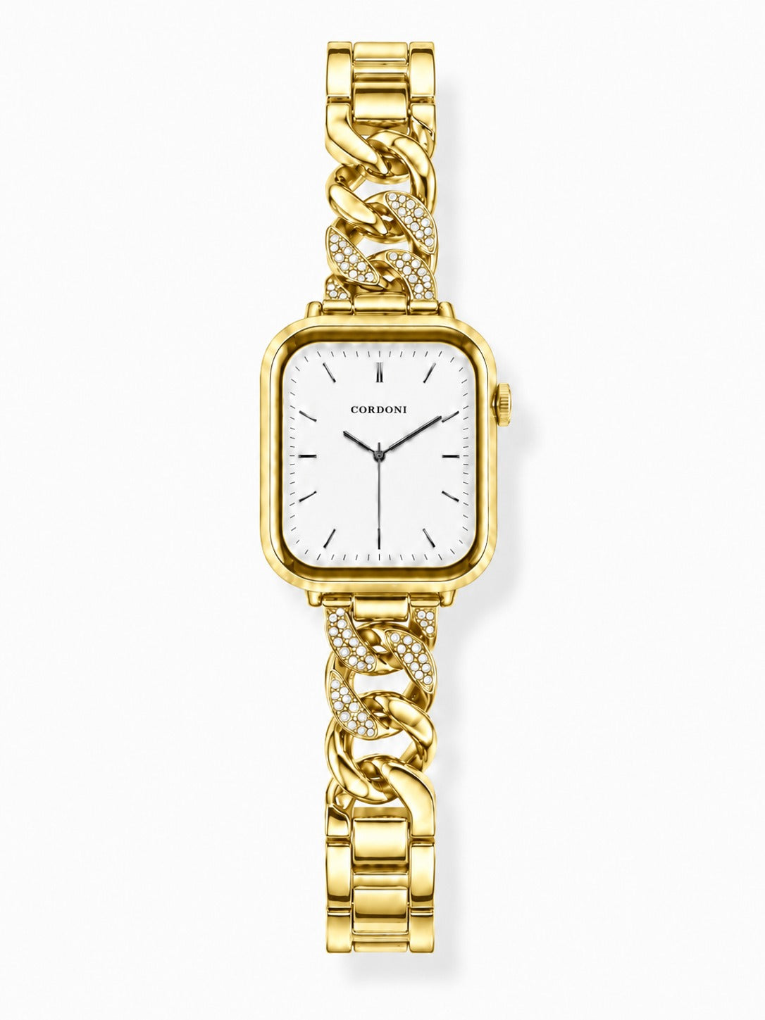 Milano Diamond Apple Watch Kordon - Gold