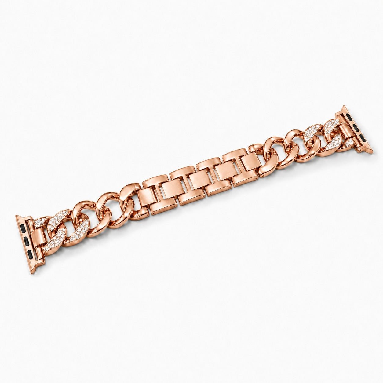 Milano Diamond Apple Watch Kordon - Rose Gold