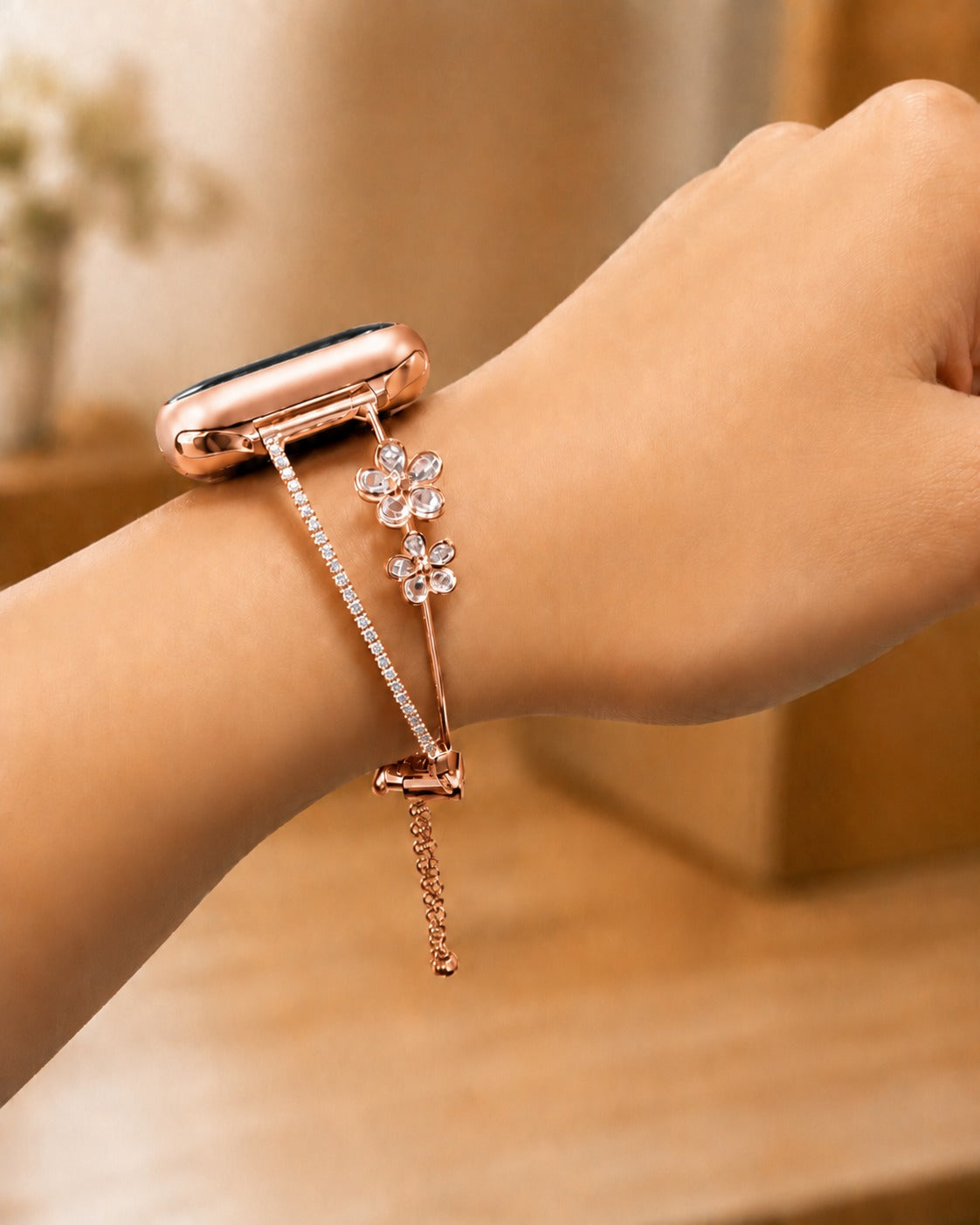 Firenze Apple Watch Kordon - Rose Gold